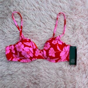 Wild Fable Floral Bikini Top